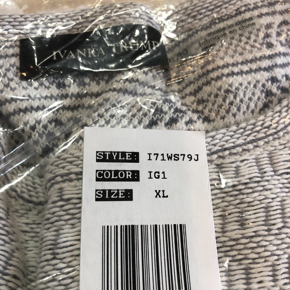 Ivanka Trump Sweater Fringe Hem - Picture 4 of 5